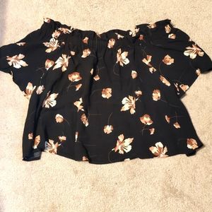 Off the shoulder blouse